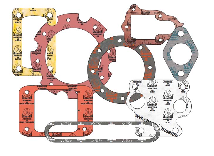 CHAMPION Jointing Sheets and Compressed Asbestos Fiber Gaskets